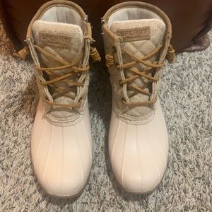 Sperry Waterproof Rubber Boot quilted